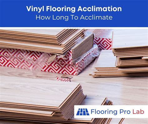 Acclimate the Flooring